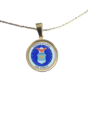 Air Force Pendant Necklace