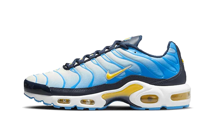 Air Max Plus University Blue Topaz Gold