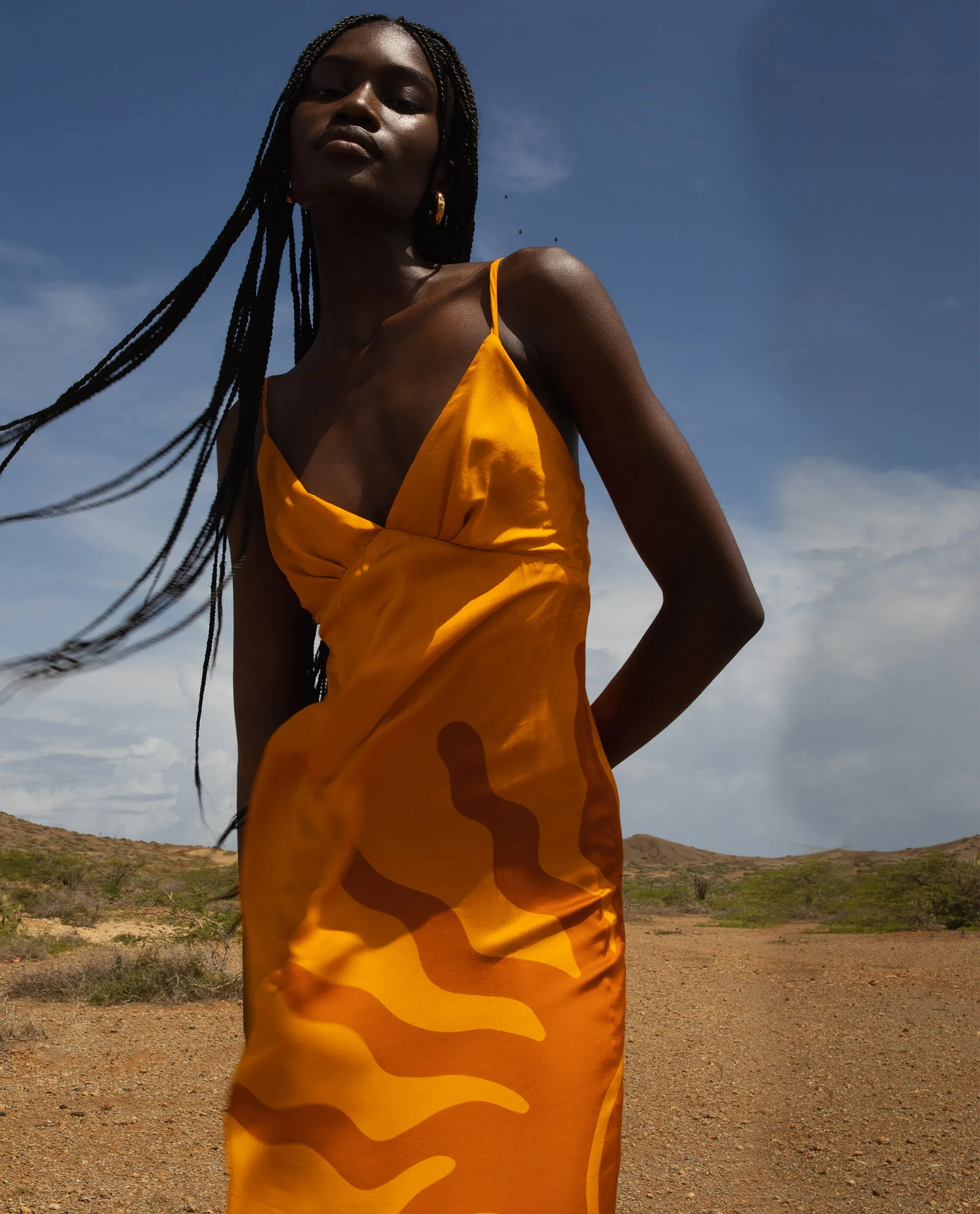 Bahia Dress Sunburst