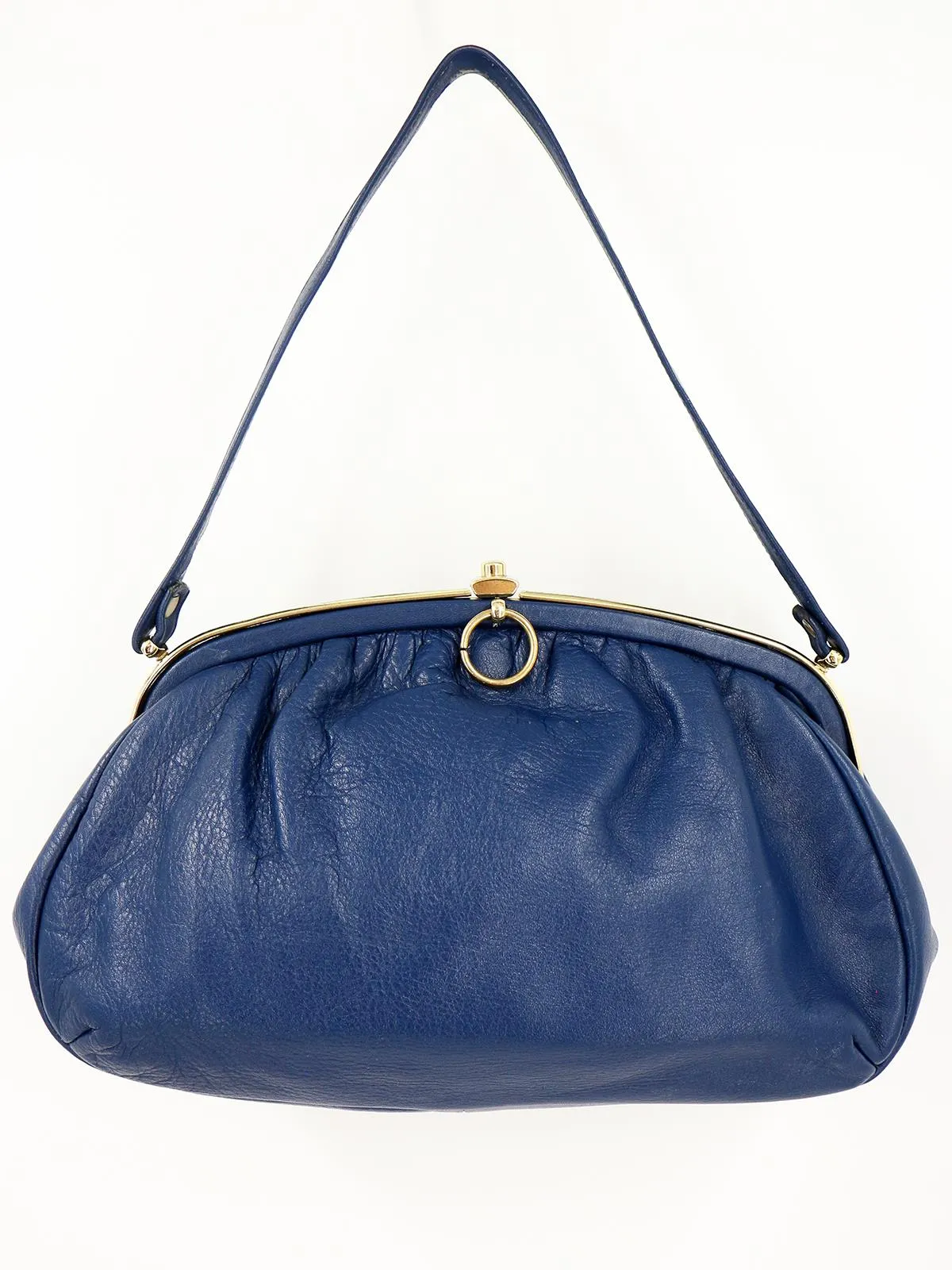 Blue 1970s Vintage Shoulder Bag