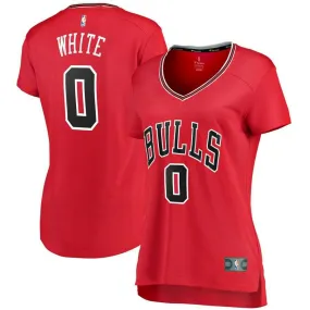 Chicago Bulls Coby White Fanatics Branded Replica Fast Break Icon Jersey Womens - Red | Ireland G2310Q6