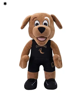 Cleveland Cavaliers Moondog 10 Mascot Plush Figure Black Uniform Wordmark Edition-not for team