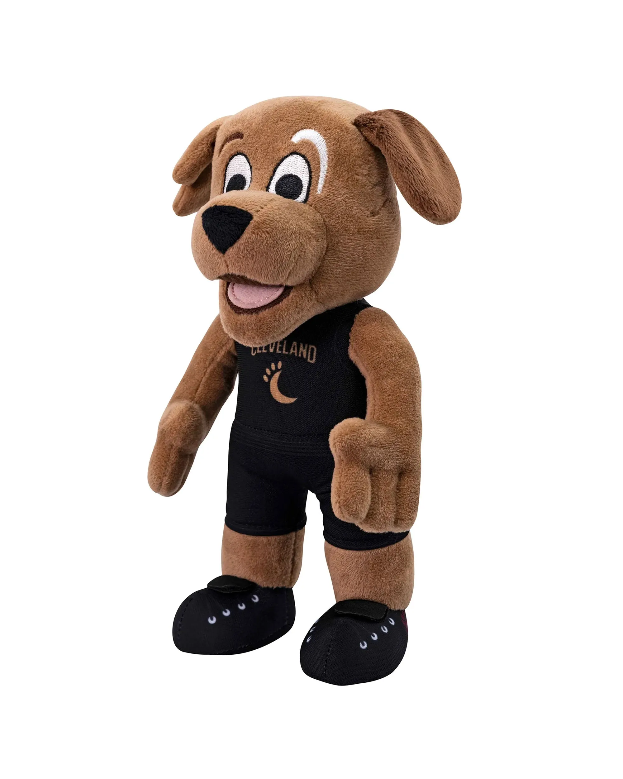 Cleveland Cavaliers Moondog 10 Mascot Plush Figure Black Uniform Wordmark Edition-not for team