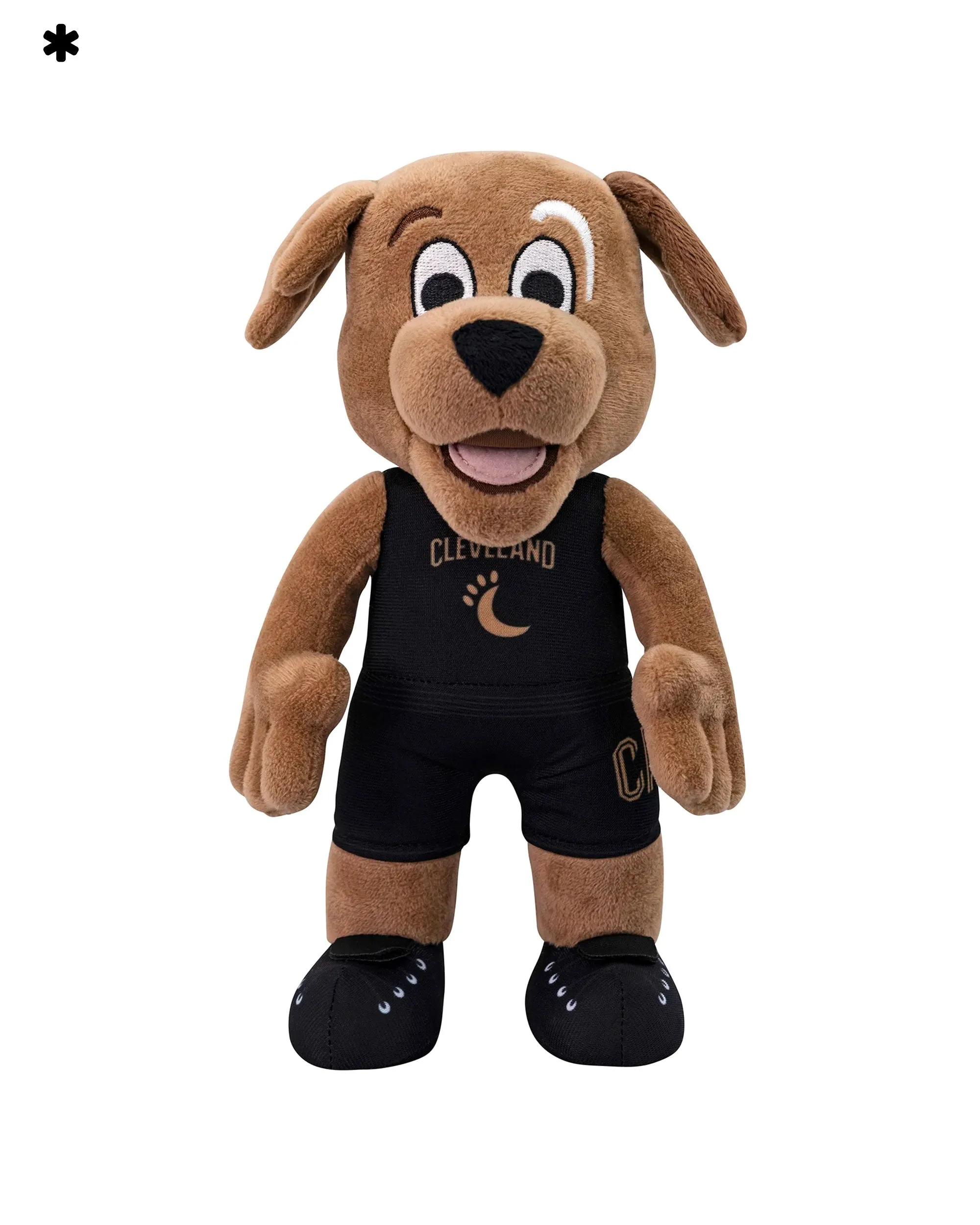 Cleveland Cavaliers Moondog 10 Mascot Plush Figure Black Uniform Wordmark Edition-not for team