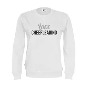 Cottover Love Cheerleading sweatshirt (organic)