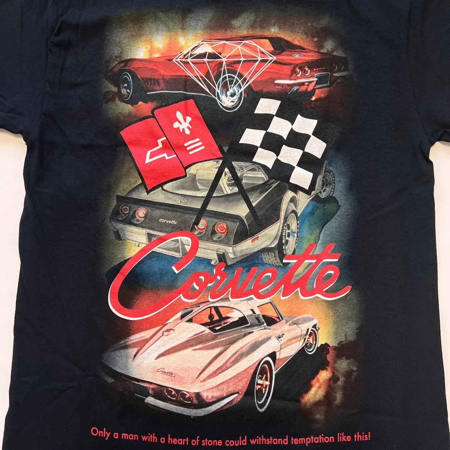 DIAMOND SUPPLY CO. x Chevy Corvette Mens Graphic Tee