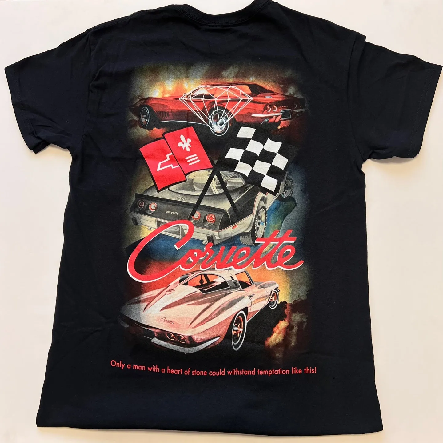 DIAMOND SUPPLY CO. x Chevy Corvette Mens Graphic Tee