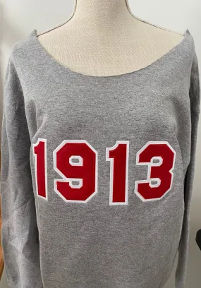 DST Twill 1913 Loose Neck Sweatshirt