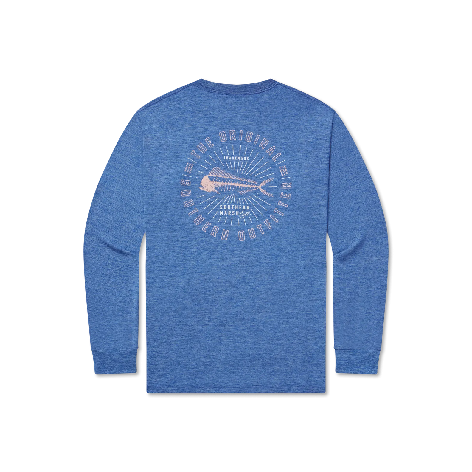 FieldTec™ Heathered Tee - Mahi Circle - Long Sleeve