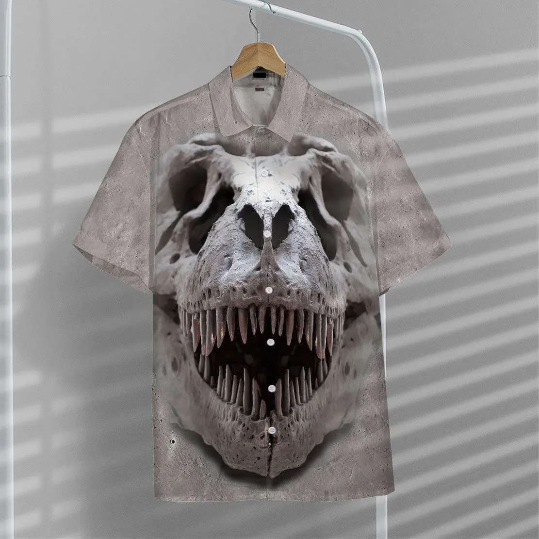 Gearhuman 3D Gearhuman 3D T-rex Skull Hawaii Shirt