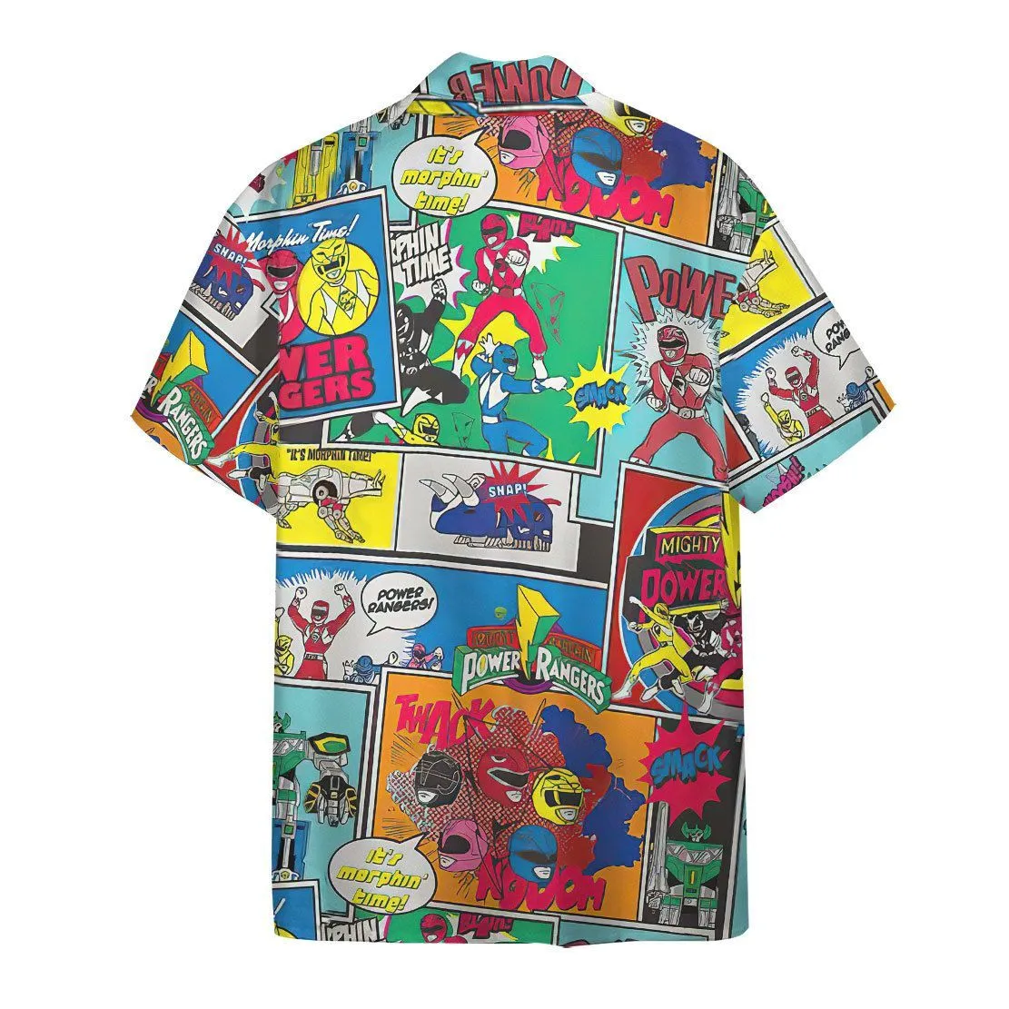 Gearhuman 3D It is Morphin Time Comic Hawaii Shirt