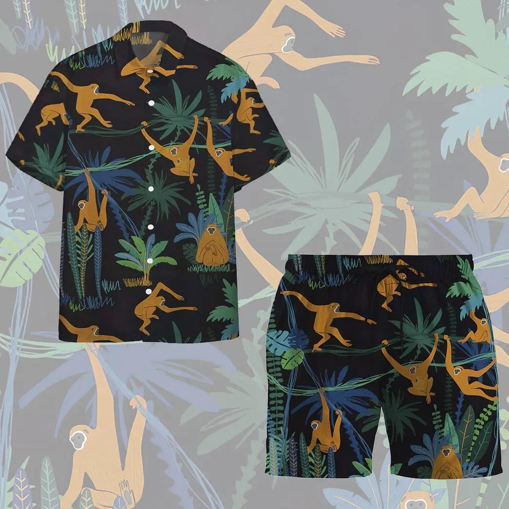 Gearhuman 3D Monkeys Life In The Jungle Shorts