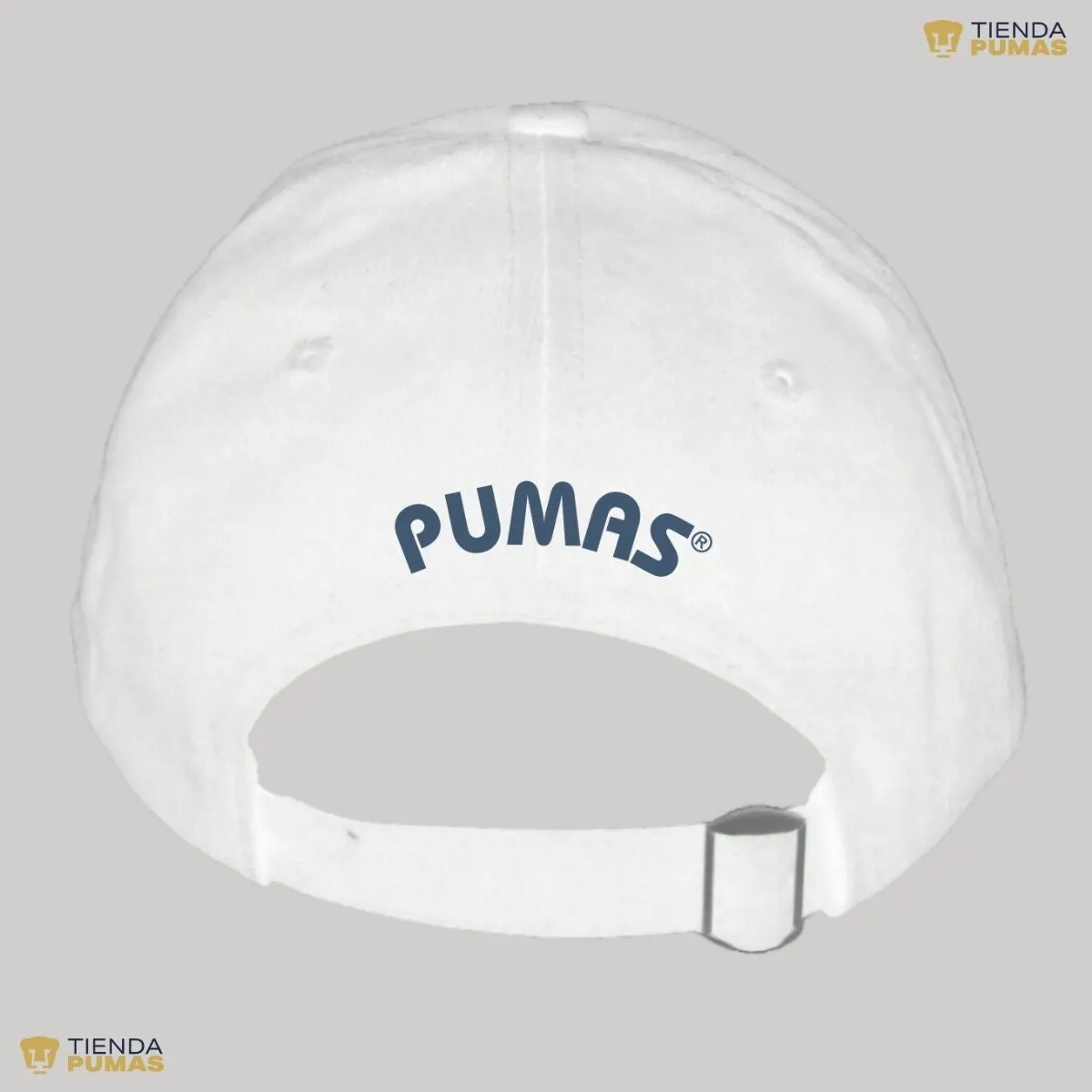 Gorra Pumas UNAM Hombre Mujer Ajustable Emblema Azul 5 Vinil