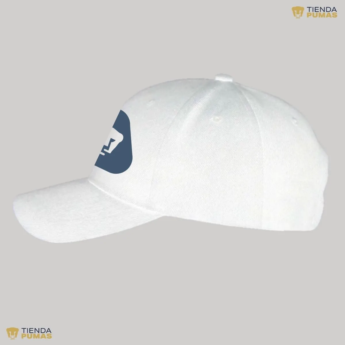 Gorra Pumas UNAM Hombre Mujer Ajustable Emblema Azul 5 Vinil