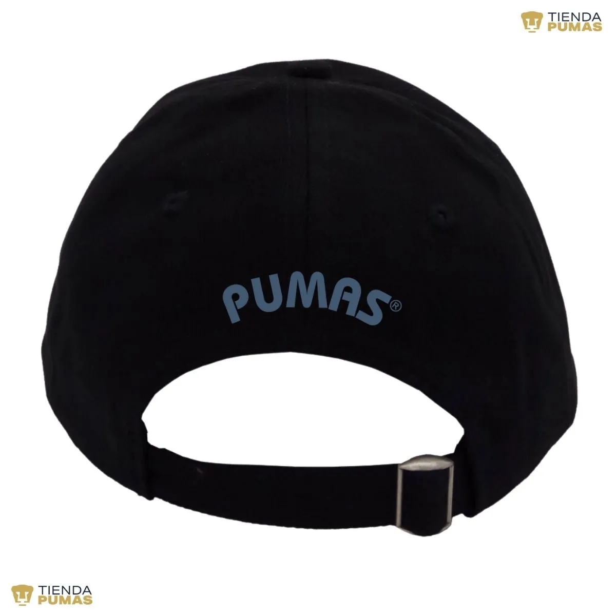 Gorra Pumas UNAM Hombre Mujer Ajustable Emblema Azul 5 Vinil