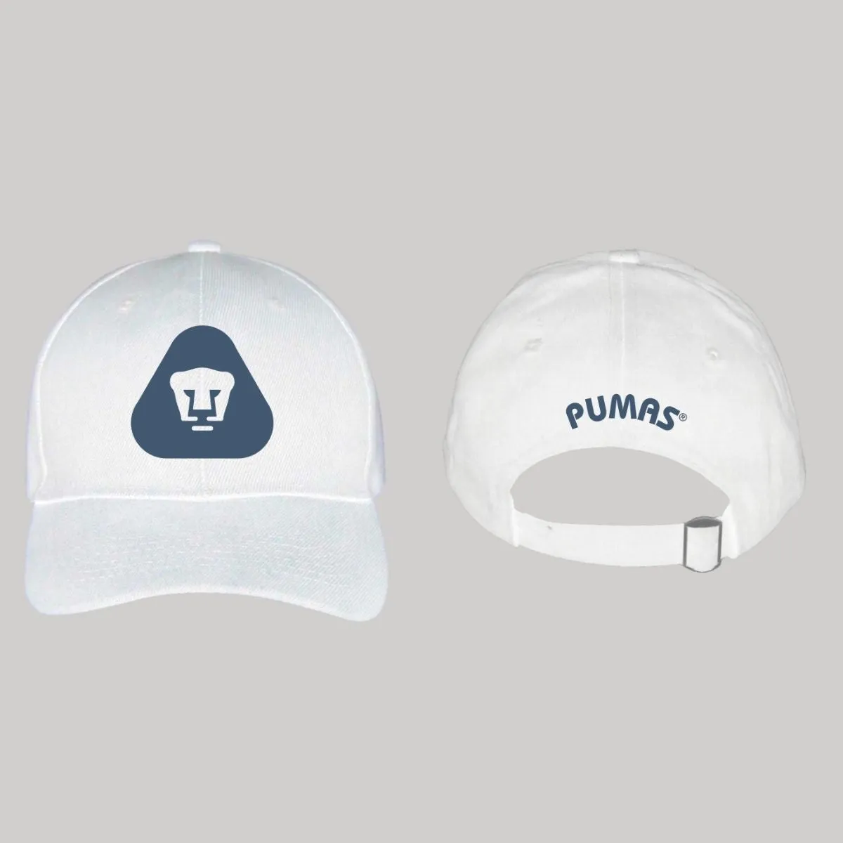 Gorra Pumas UNAM Hombre Mujer Ajustable Emblema Azul 5 Vinil