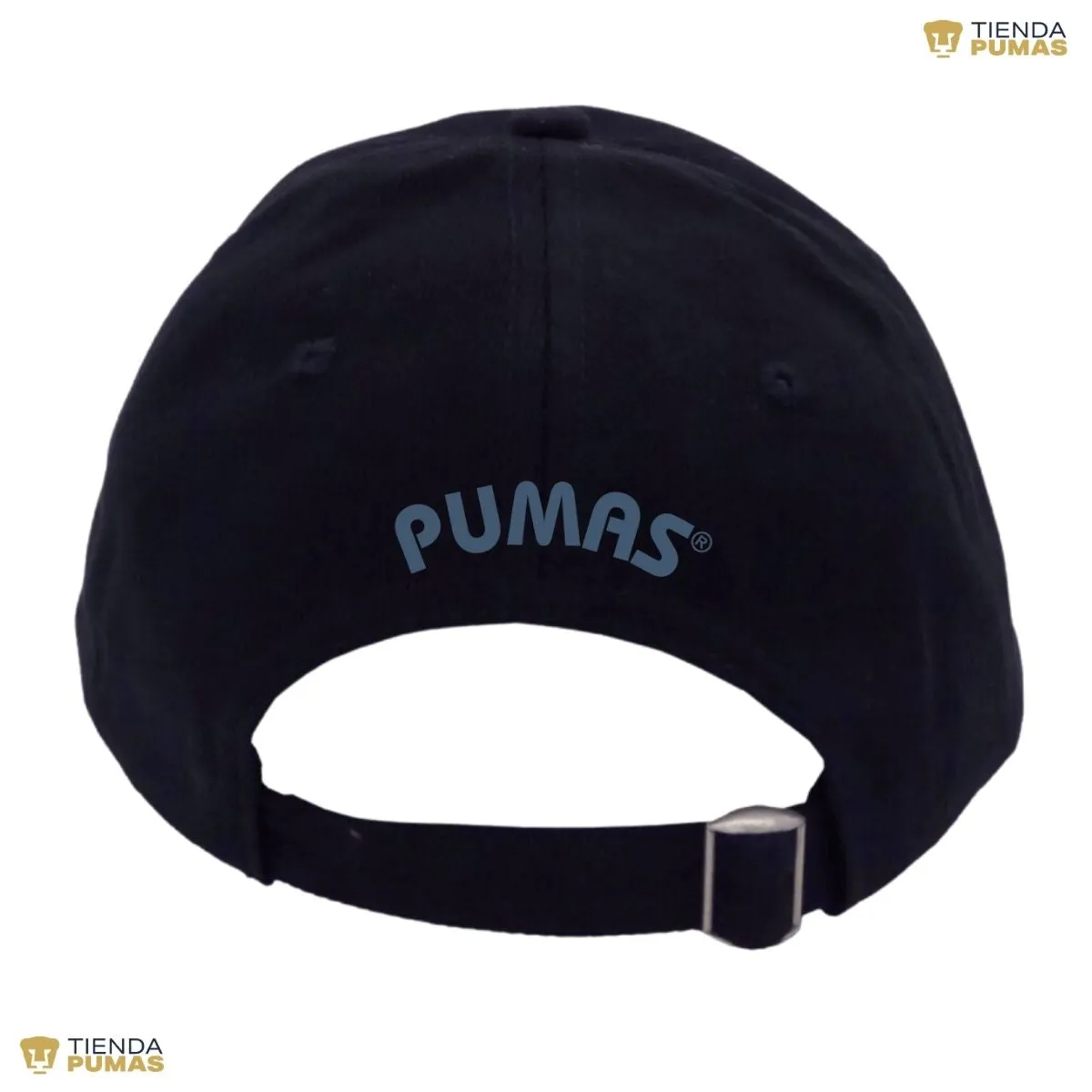 Gorra Pumas UNAM Hombre Mujer Ajustable Emblema Azul 5 Vinil