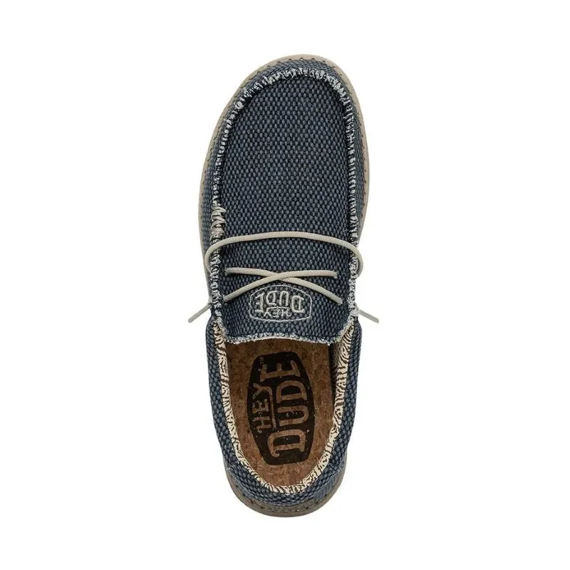 'Hey Dude' Men's Wally Braided - Blue Night