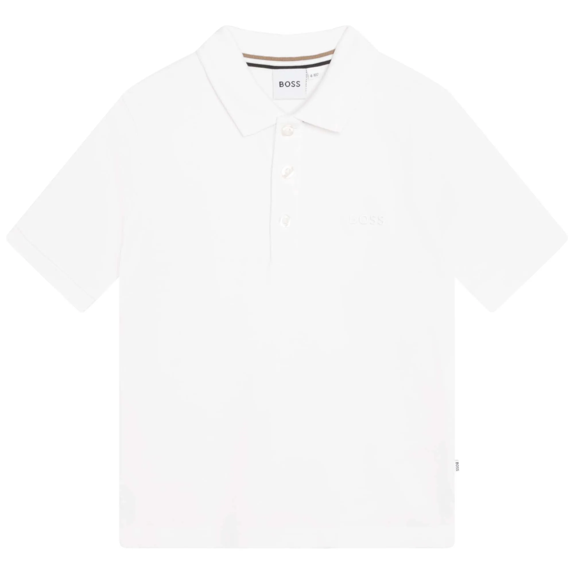 Hugo Boss Boys S/S Polo _White J25M26-10B