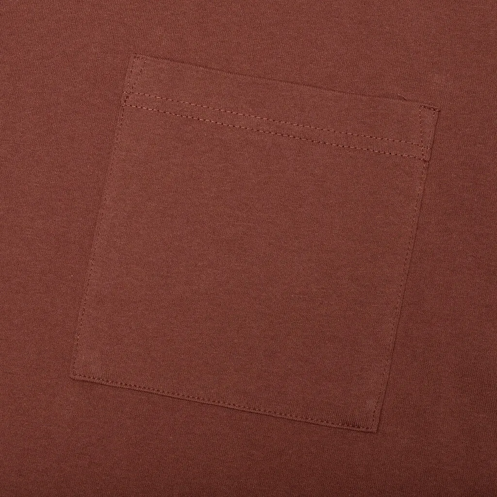 Jersey Braque Pocket Tee - Clay