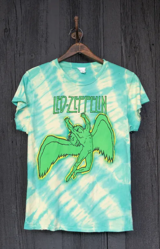 MADEWORN LED ZEPPELIN ICARUS TIE DYE MYSTIC TIE DYE