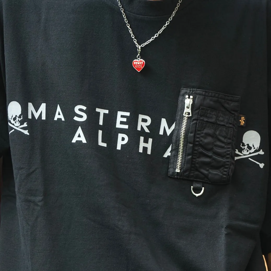 Mastermind Japan X Alpha Cigar Pack Tee Black