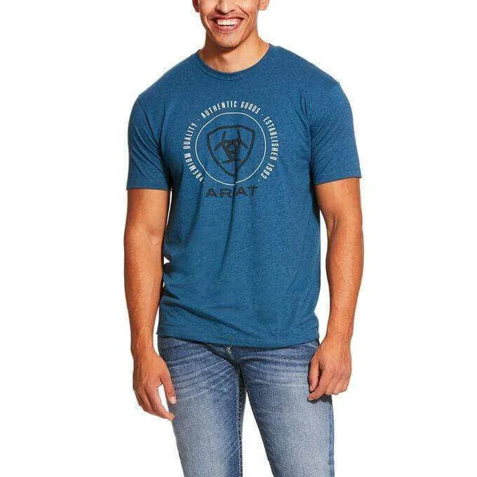 Men's Ariat Resistance Creek Heather Tee Shirt