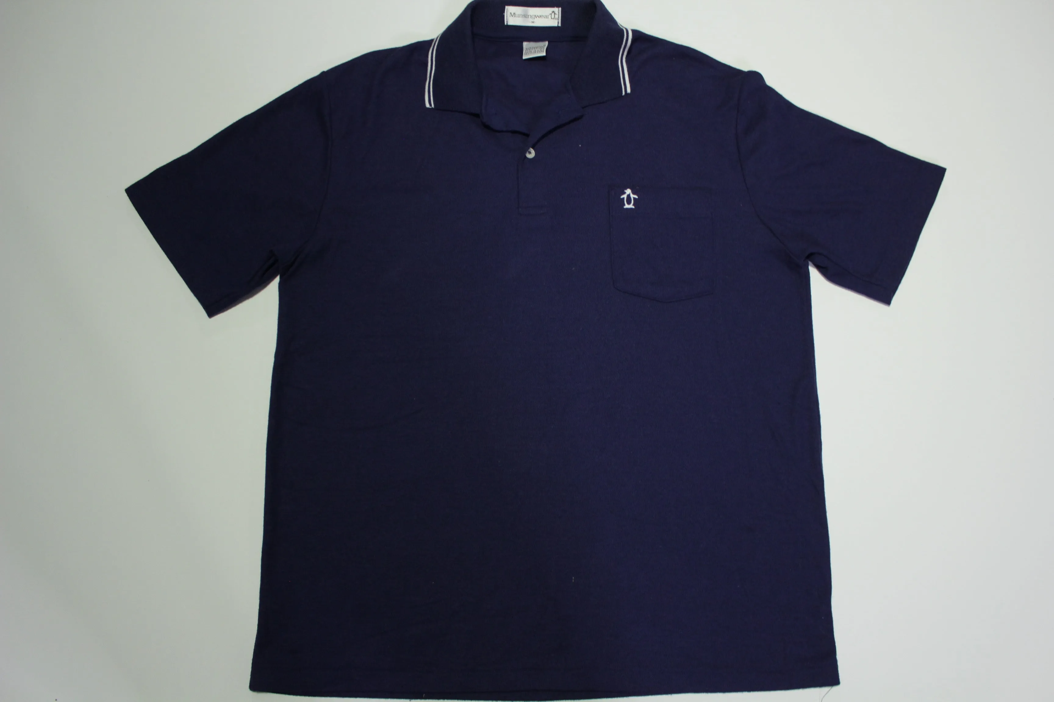 Munsingwear Made in USA Vintage 90's Penguin Golf Polo Shirt