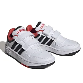 Scarpe sportive Unisex Bambino- ADIDAS Art. HOOPS 3.0 HO3863 sneakers BIANCO