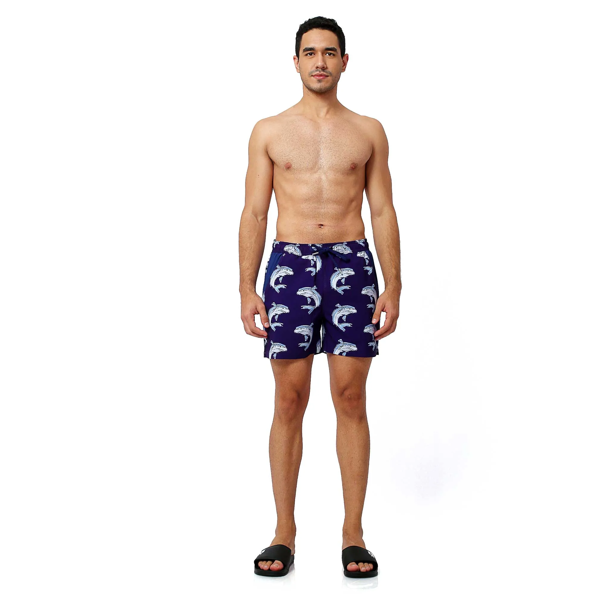 Sharks - Swim Shorts with MK1 Waterproof Pocket