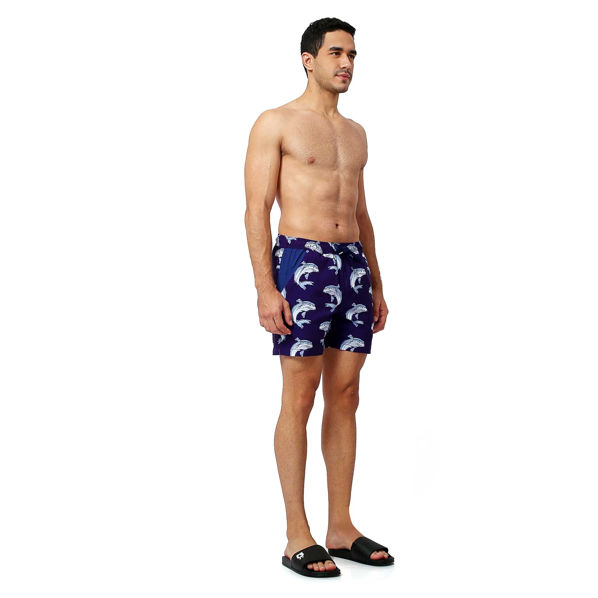 Sharks - Swim Shorts with MK1 Waterproof Pocket