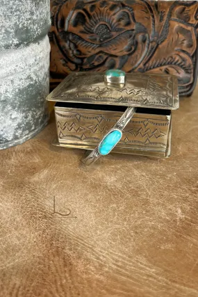 The Flagstaff Turquoise Cuff