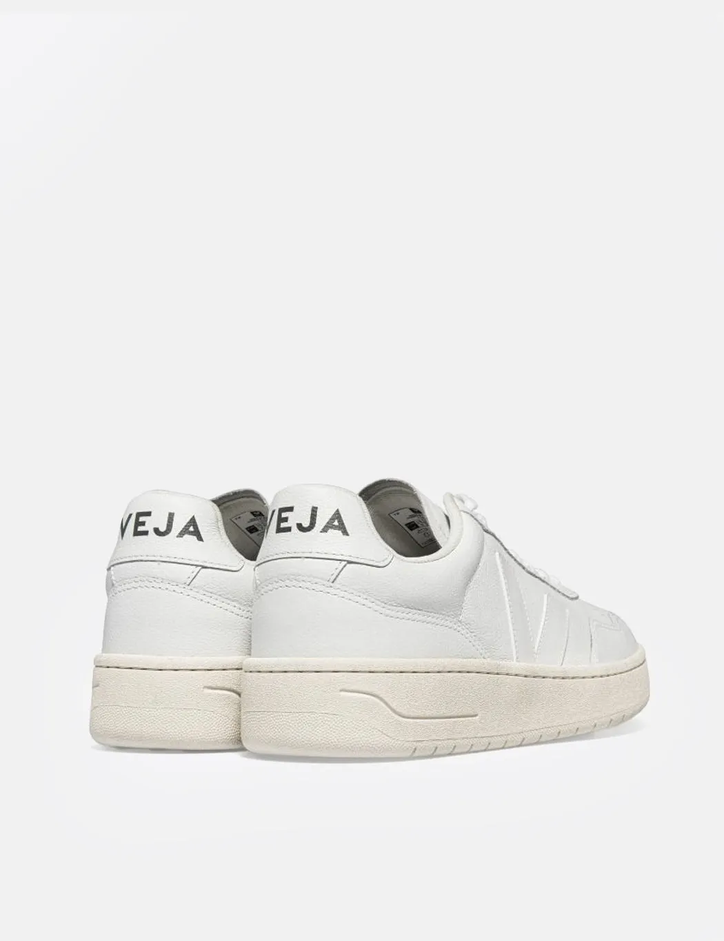 Veja Womens V-90 O.T. Leather Trainers - Extra White