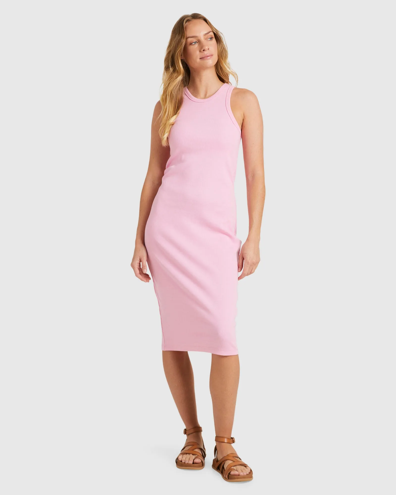 Womens Baseline Midi Dress Dress